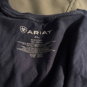Ariat Dark Blue Cotton T-Shirt XL